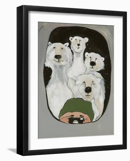 Smile Polars-Jennie Cooley-Framed Giclee Print