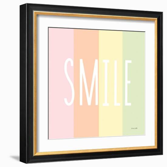 Smile Rainbow-Ann Kelle-Framed Art Print