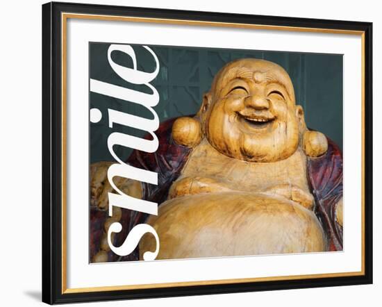 Smile-Jochen Schlenker-Framed Art Print