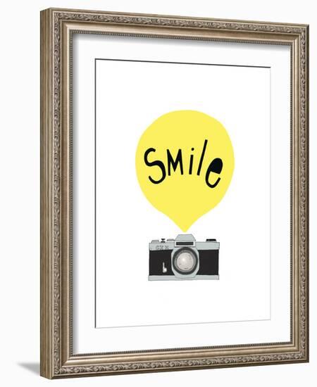 Smile-Seventy Tree-Framed Giclee Print