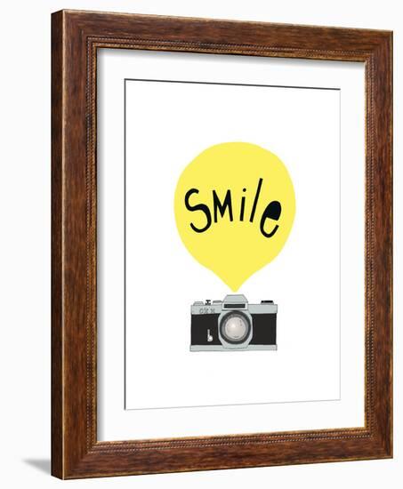 Smile-Seventy Tree-Framed Giclee Print