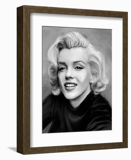 Smile-Jerry Michaels-Framed Art Print