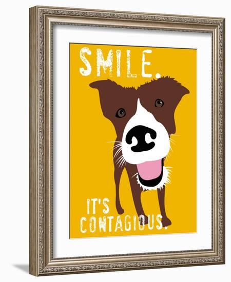 Smile-Ginger Oliphant-Framed Art Print