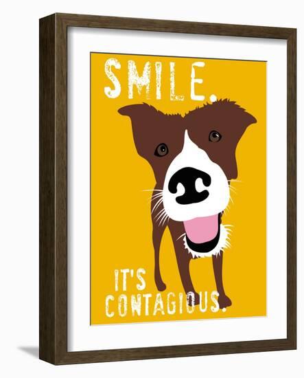 Smile-Ginger Oliphant-Framed Art Print