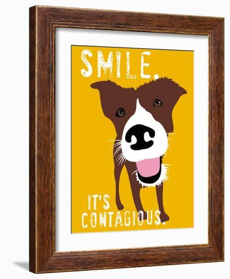 Smile-Ginger Oliphant-Framed Art Print