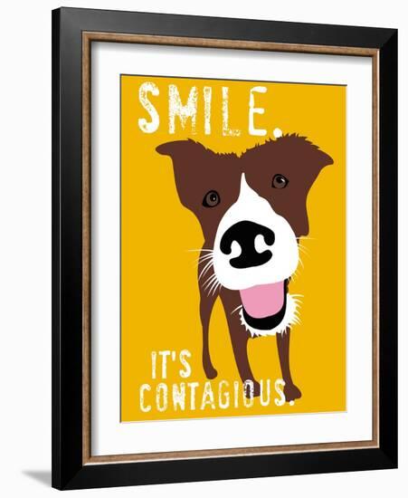 Smile-Ginger Oliphant-Framed Art Print