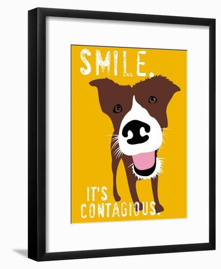 Smile-Ginger Oliphant-Framed Art Print