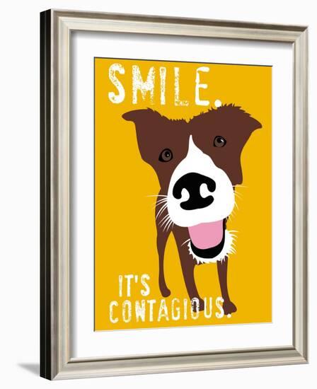 Smile-Ginger Oliphant-Framed Art Print