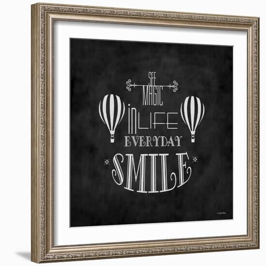 SMILE-Leslie Wing-Framed Giclee Print