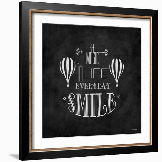 SMILE-Leslie Wing-Framed Giclee Print