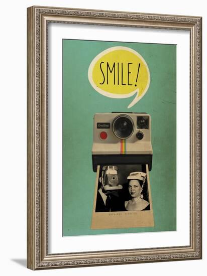 Smile-Elo Marc-Framed Giclee Print