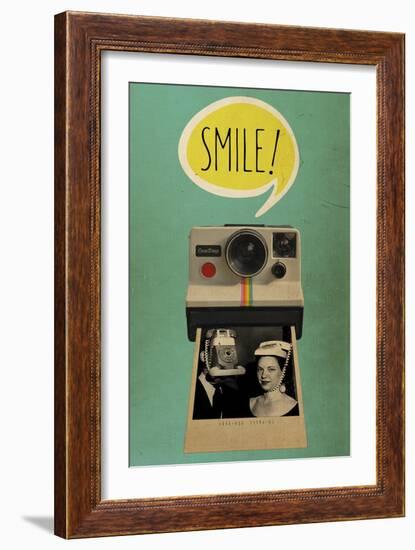 Smile-Elo Marc-Framed Giclee Print