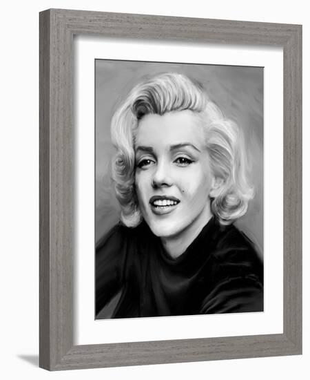 Smile-Jerry Michaels-Framed Art Print