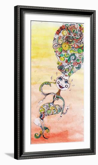 Smiley Genie-Charles Bowman-Framed Photographic Print