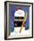 Smiley Snowman - Jack and Jill, January 1957-Jack Weaver-Framed Giclee Print