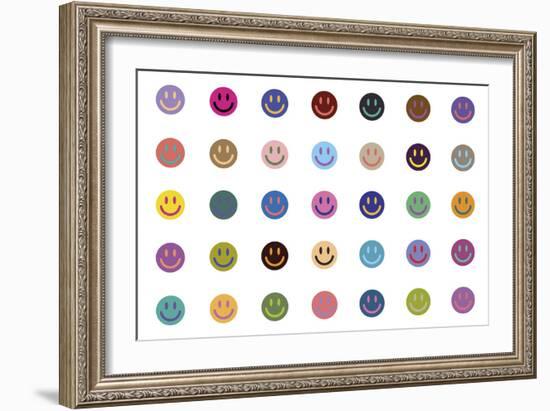 Smilies-Gerry Baptist-Framed Giclee Print