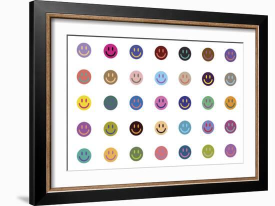 Smilies-Gerry Baptist-Framed Giclee Print