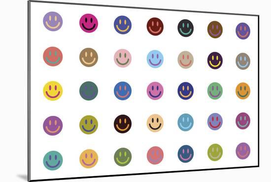 Smilies-Gerry Baptist-Mounted Giclee Print