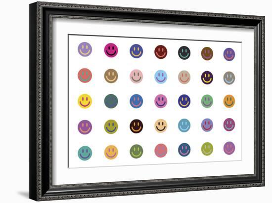 Smilies-Gerry Baptist-Framed Giclee Print