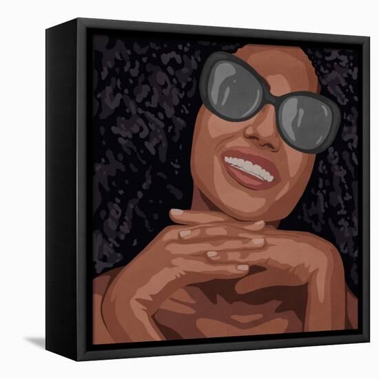 Smiling Beauty-Marcus Prime-Framed Stretched Canvas