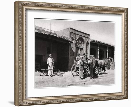 Smiling Faces, Iraq, 1925-A Kerim-Framed Giclee Print