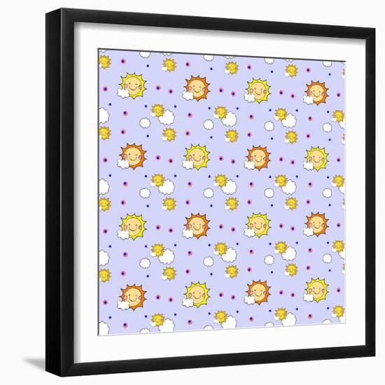 Smiling Sun-Valarie Wade-Framed Giclee Print