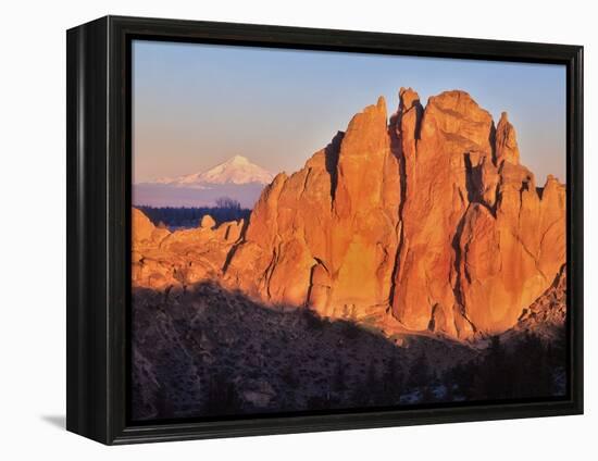 Smith Rock, Oregon-Steve Terrill-Framed Premier Image Canvas