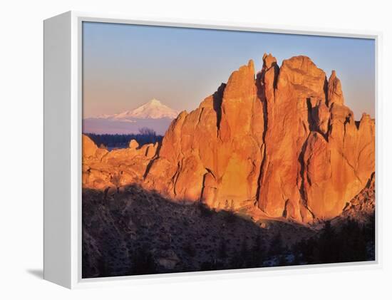 Smith Rock, Oregon-Steve Terrill-Framed Premier Image Canvas