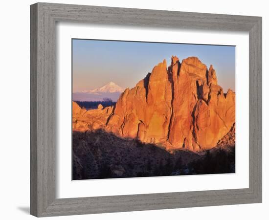 Smith Rock, Oregon-Steve Terrill-Framed Photographic Print