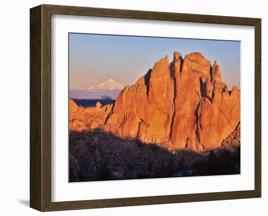 Smith Rock, Oregon-Steve Terrill-Framed Photographic Print