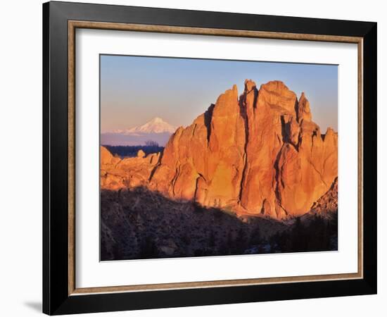 Smith Rock, Oregon-Steve Terrill-Framed Photographic Print