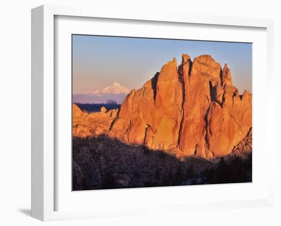 Smith Rock, Oregon-Steve Terrill-Framed Photographic Print