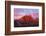 Smith Rock State Park at sunrise, Oregon. Famous for rock climbing.-Adam Jones-Framed Photographic Print