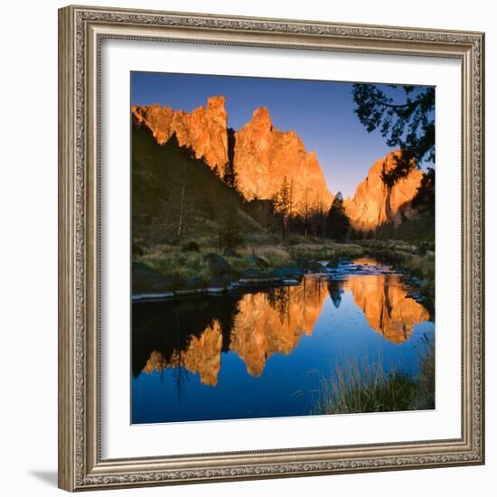 Smith Rock State Park-Ike Leahy-Framed Photographic Print