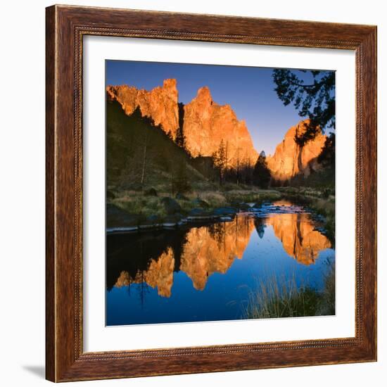 Smith Rock State Park-Ike Leahy-Framed Photographic Print