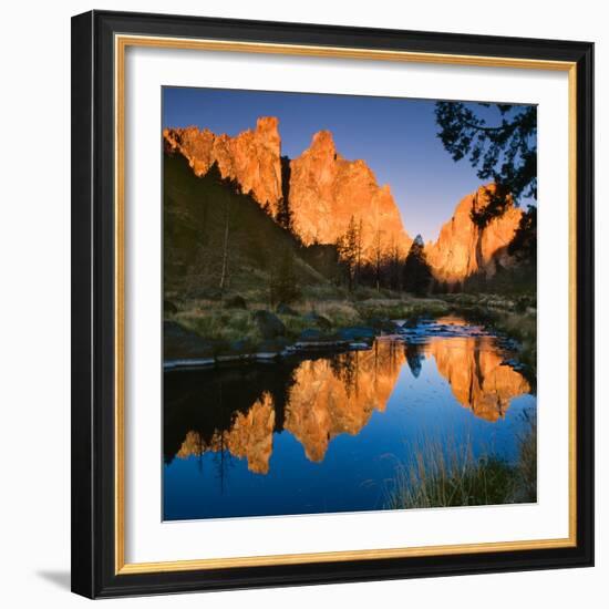 Smith Rock State Park-Ike Leahy-Framed Photographic Print