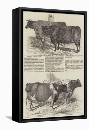 Smithfield Club Cattle Show-Harrison William Weir-Framed Premier Image Canvas