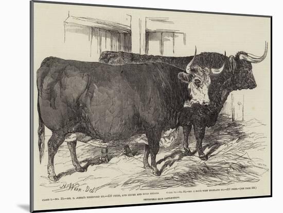 Smithfield Club Cattle-Show-Harrison William Weir-Mounted Giclee Print