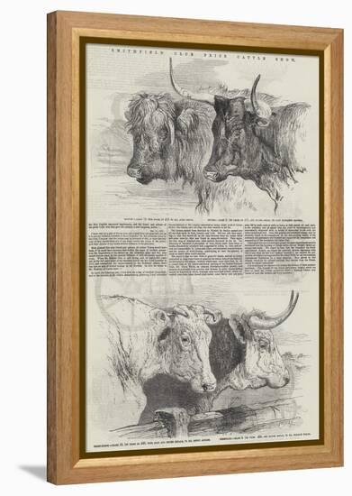 Smithfield Club Prize Cattle Show-Harrison William Weir-Framed Premier Image Canvas