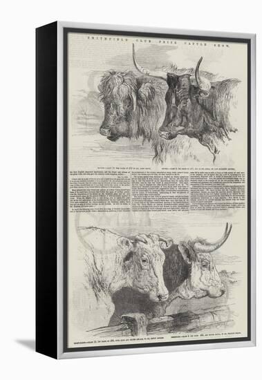 Smithfield Club Prize Cattle Show-Harrison William Weir-Framed Premier Image Canvas