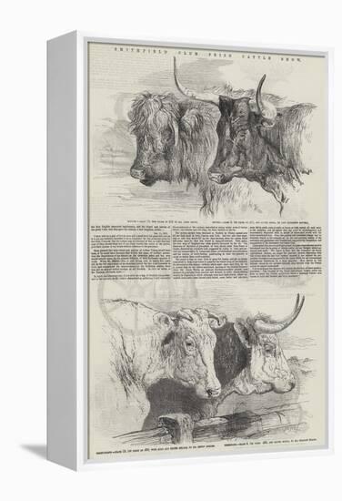 Smithfield Club Prize Cattle Show-Harrison William Weir-Framed Premier Image Canvas