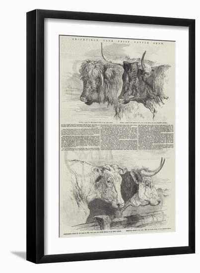 Smithfield Club Prize Cattle Show-Harrison William Weir-Framed Giclee Print