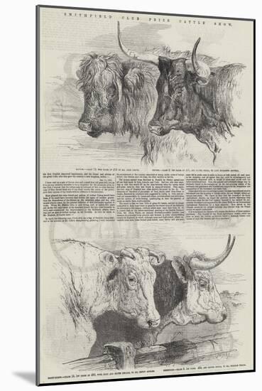 Smithfield Club Prize Cattle Show-Harrison William Weir-Mounted Giclee Print