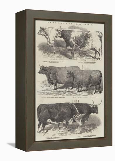 Smithfield Club Prize Cattle-Harrison William Weir-Framed Premier Image Canvas