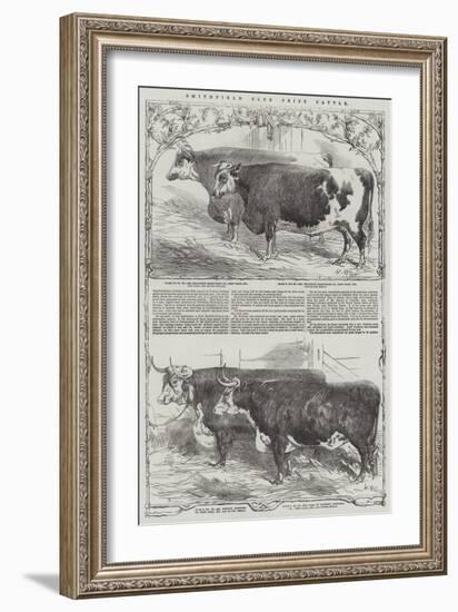 Smithfield Club Prize Cattle-Harrison William Weir-Framed Giclee Print