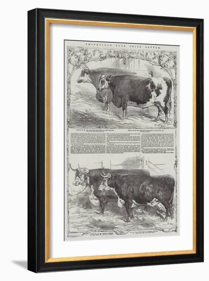 Smithfield Club Prize Cattle-Harrison William Weir-Framed Giclee Print