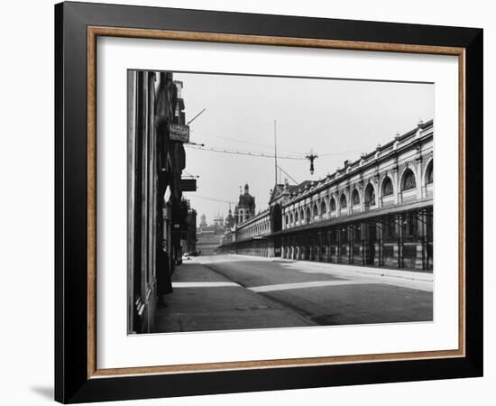 Smithfield Market 1939-null-Framed Photographic Print