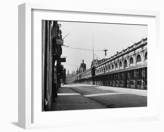 Smithfield Market 1939-null-Framed Photographic Print