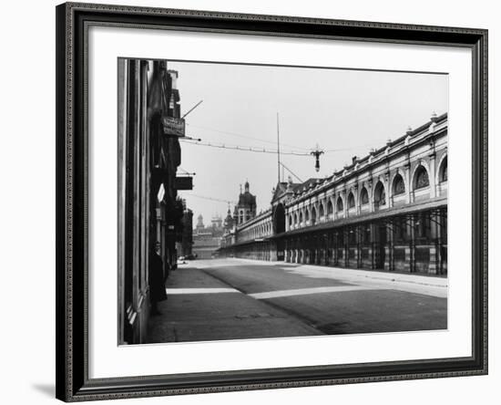 Smithfield Market 1939-null-Framed Photographic Print