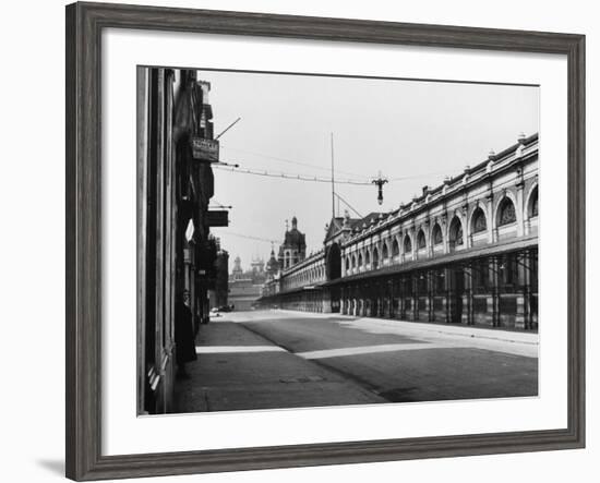 Smithfield Market 1939-null-Framed Photographic Print